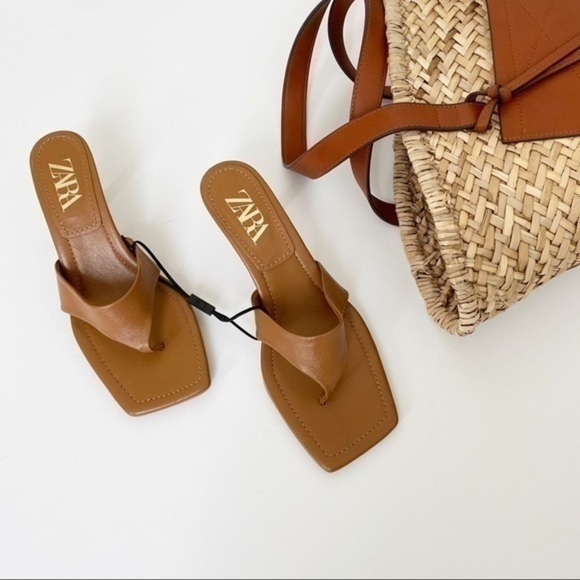 NWT Zara camel shoes - Picture 3 of 8